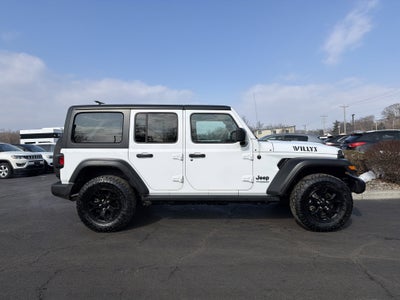 2021 Jeep Wrangler Unlimited Willys 4x4