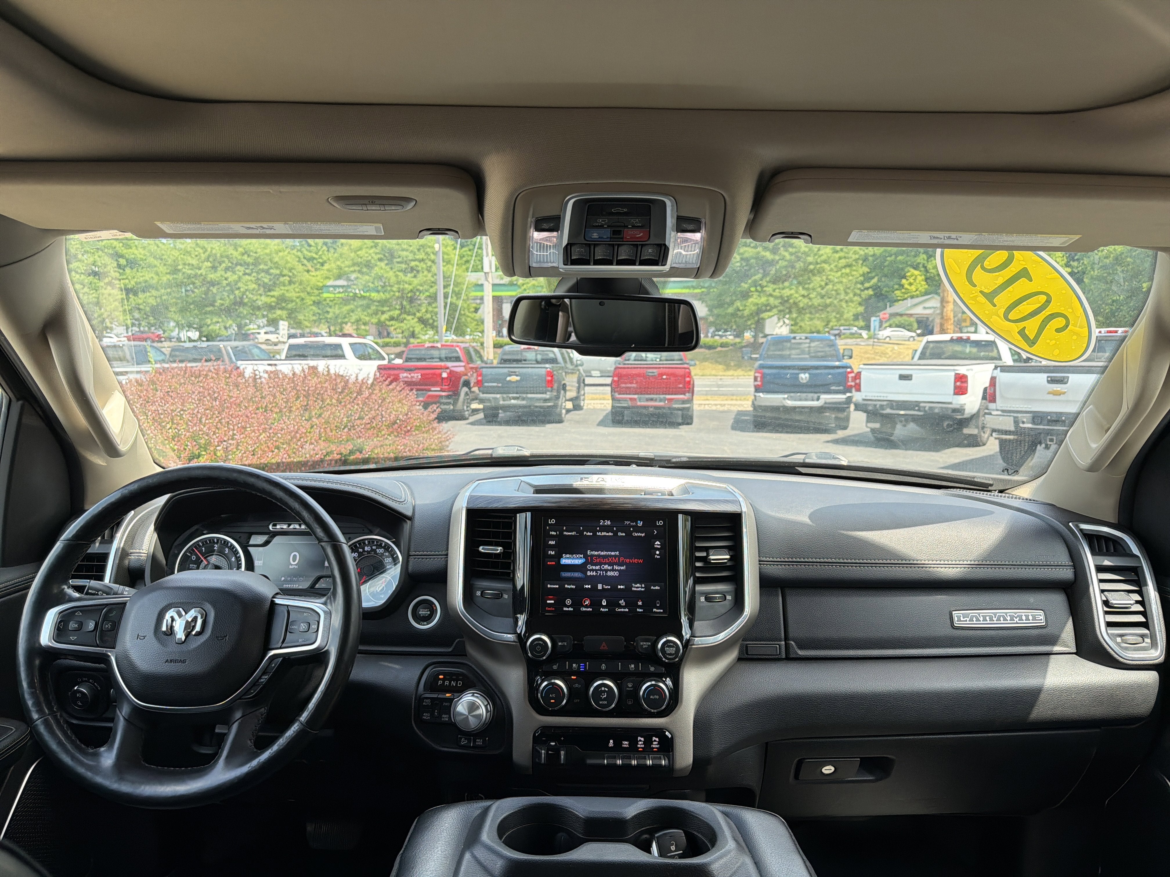 2019 RAM 1500 Laramie Crew Cab 4x4 6'4" Box