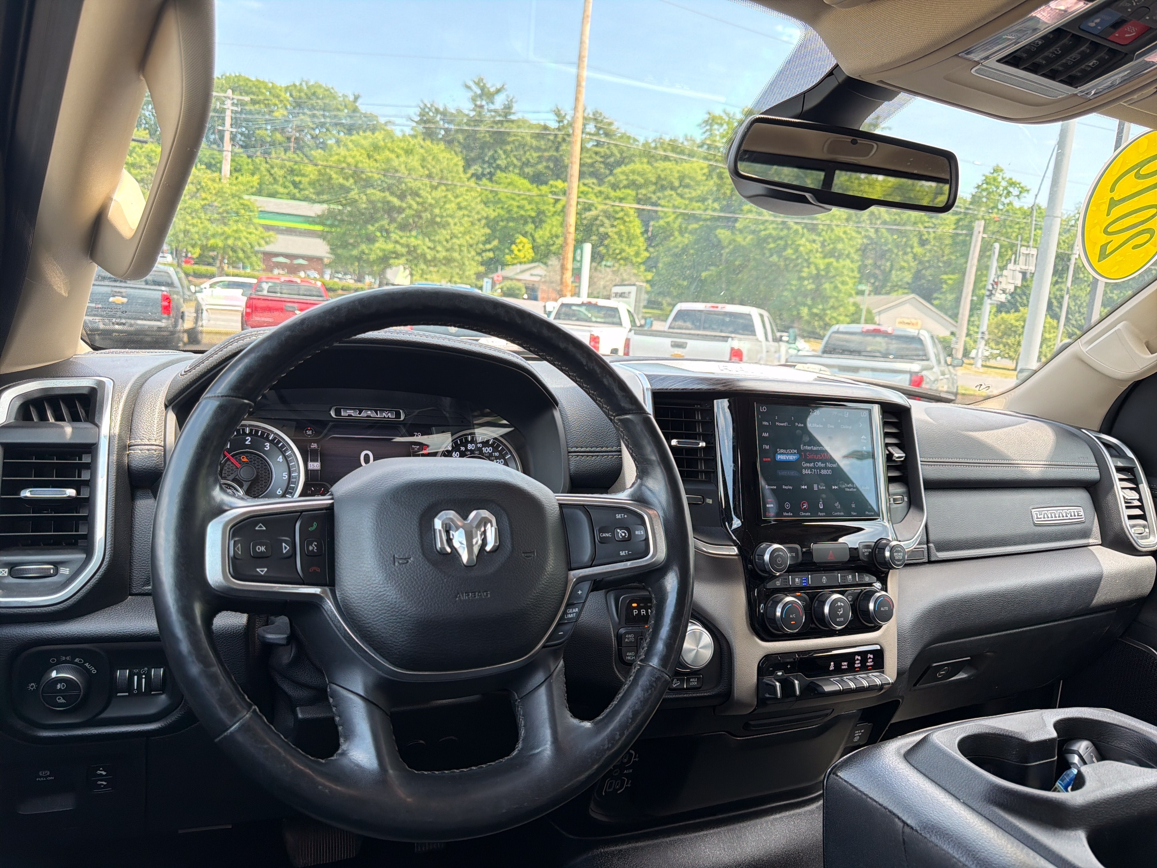 2019 RAM 1500 Laramie Crew Cab 4x4 6'4" Box