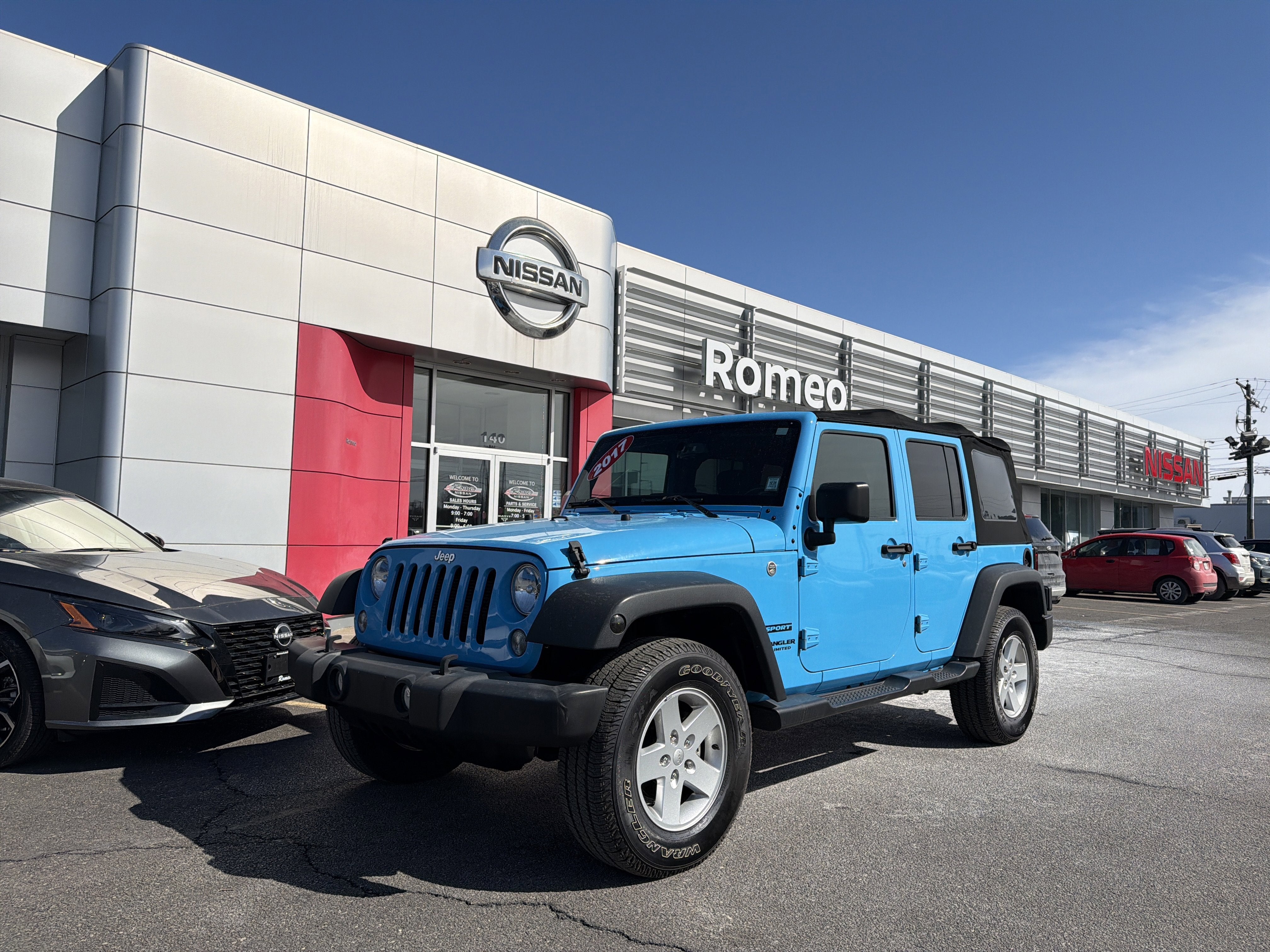 2017 Jeep Wrangler Unlimited Sport