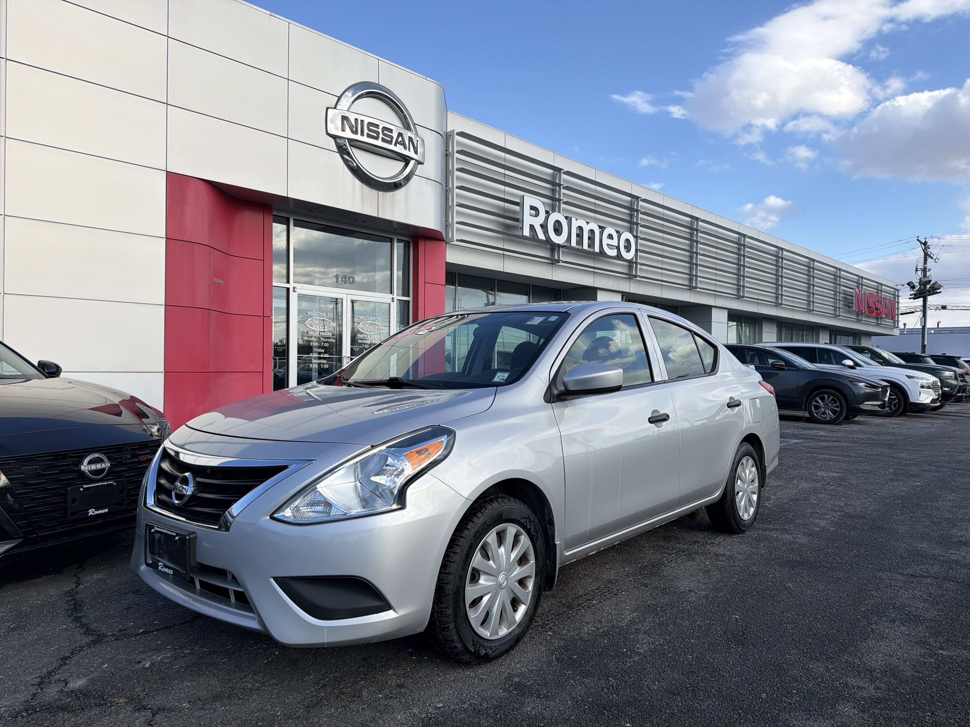 2016 Nissan Versa 1.6 S Plus