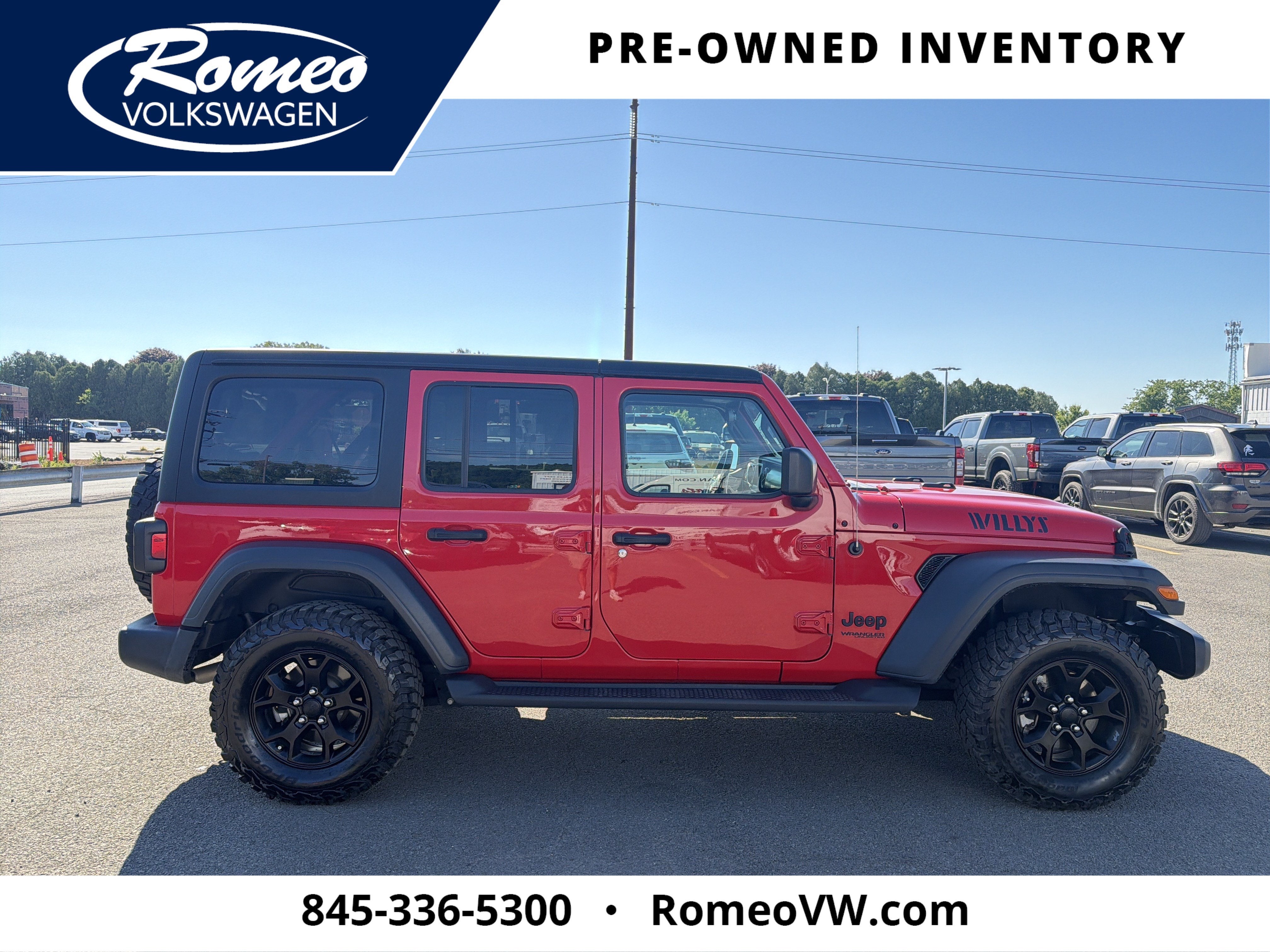 2022 Jeep Wrangler Unlimited Willys