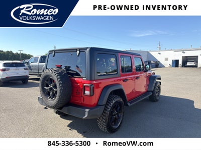 2022 Jeep Wrangler Unlimited Willys
