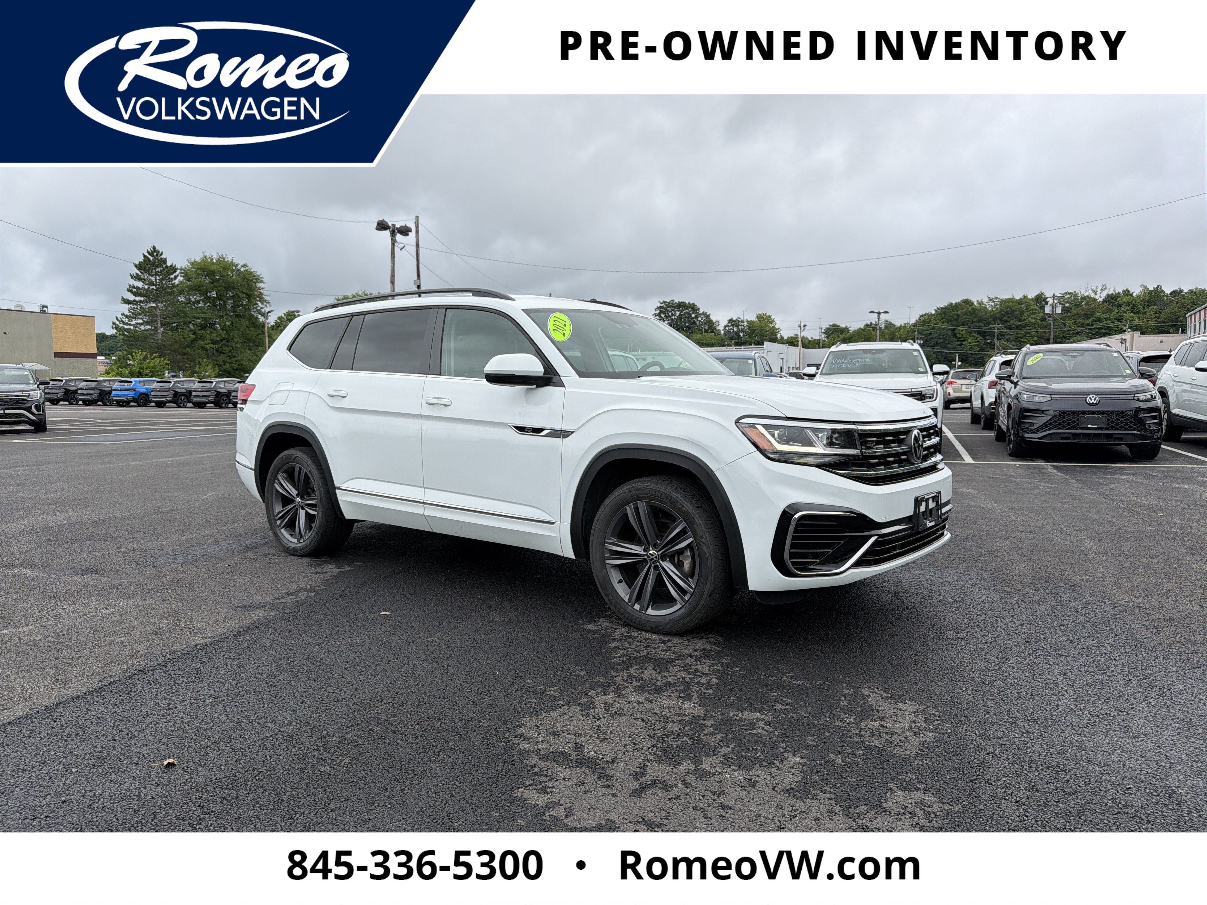 2021 Volkswagen Atlas 3.6L V6 SE w/Technology R-Line