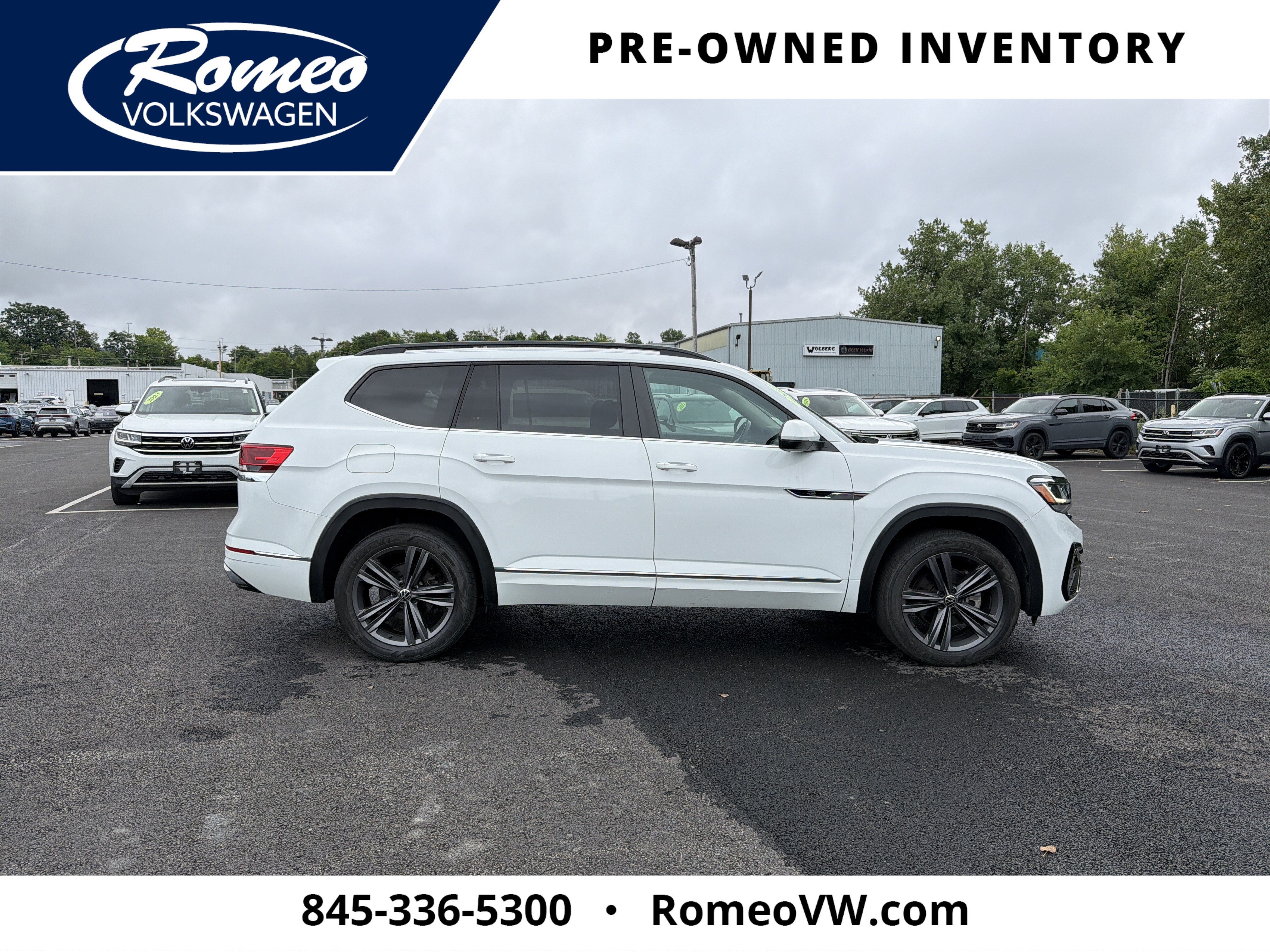 2021 Volkswagen Atlas 3.6L V6 SE w/Technology R-Line