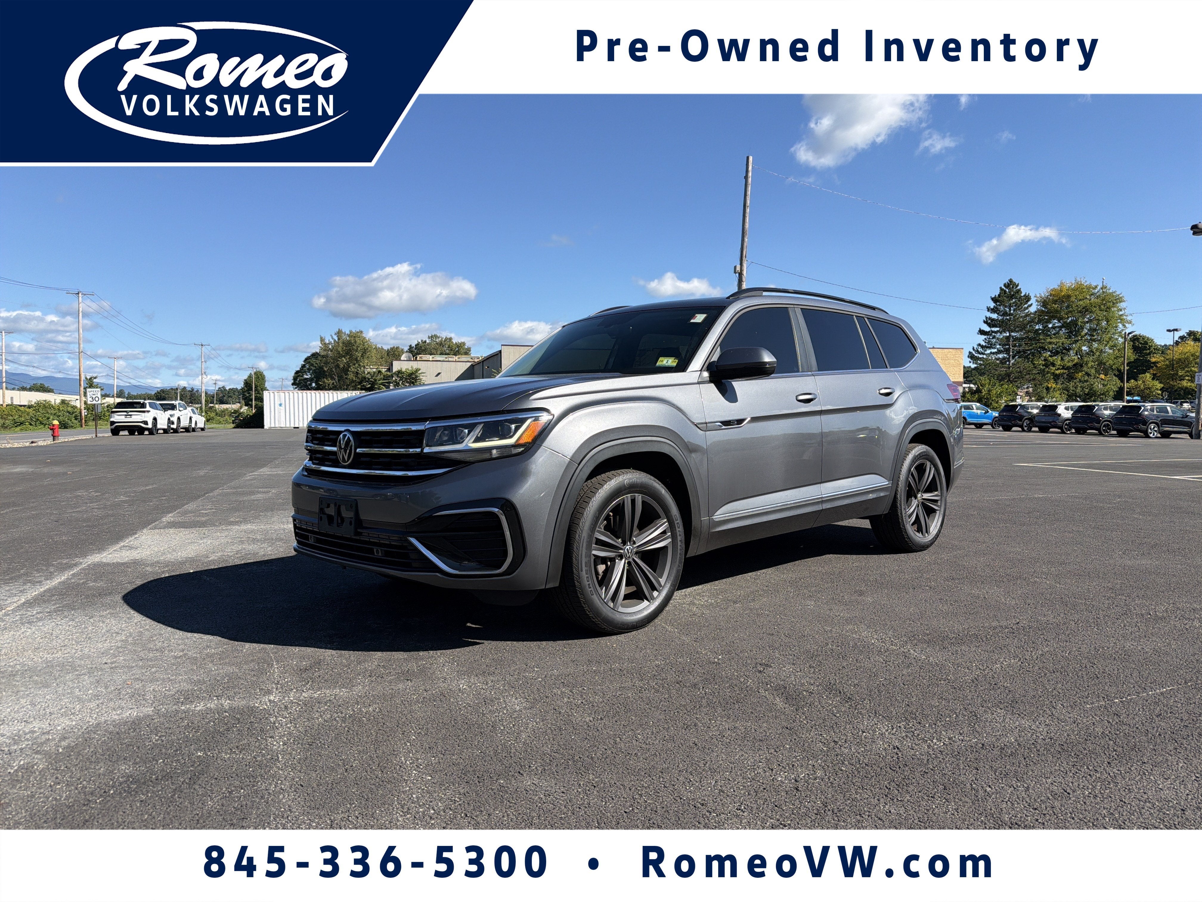 2021 Volkswagen Atlas 3.6L V6 SE w/Technology R-Line