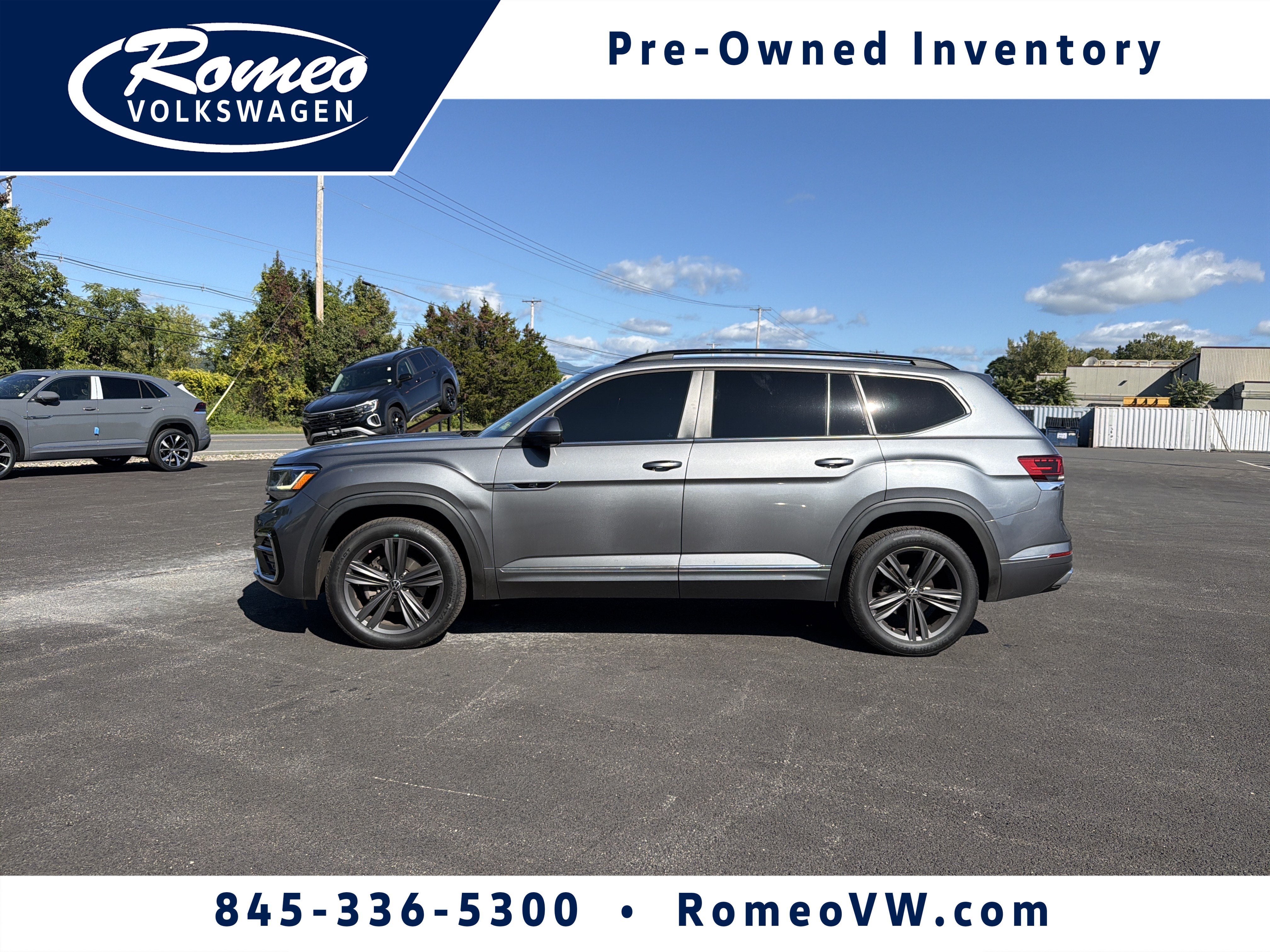 2021 Volkswagen Atlas 3.6L V6 SE w/Technology R-Line