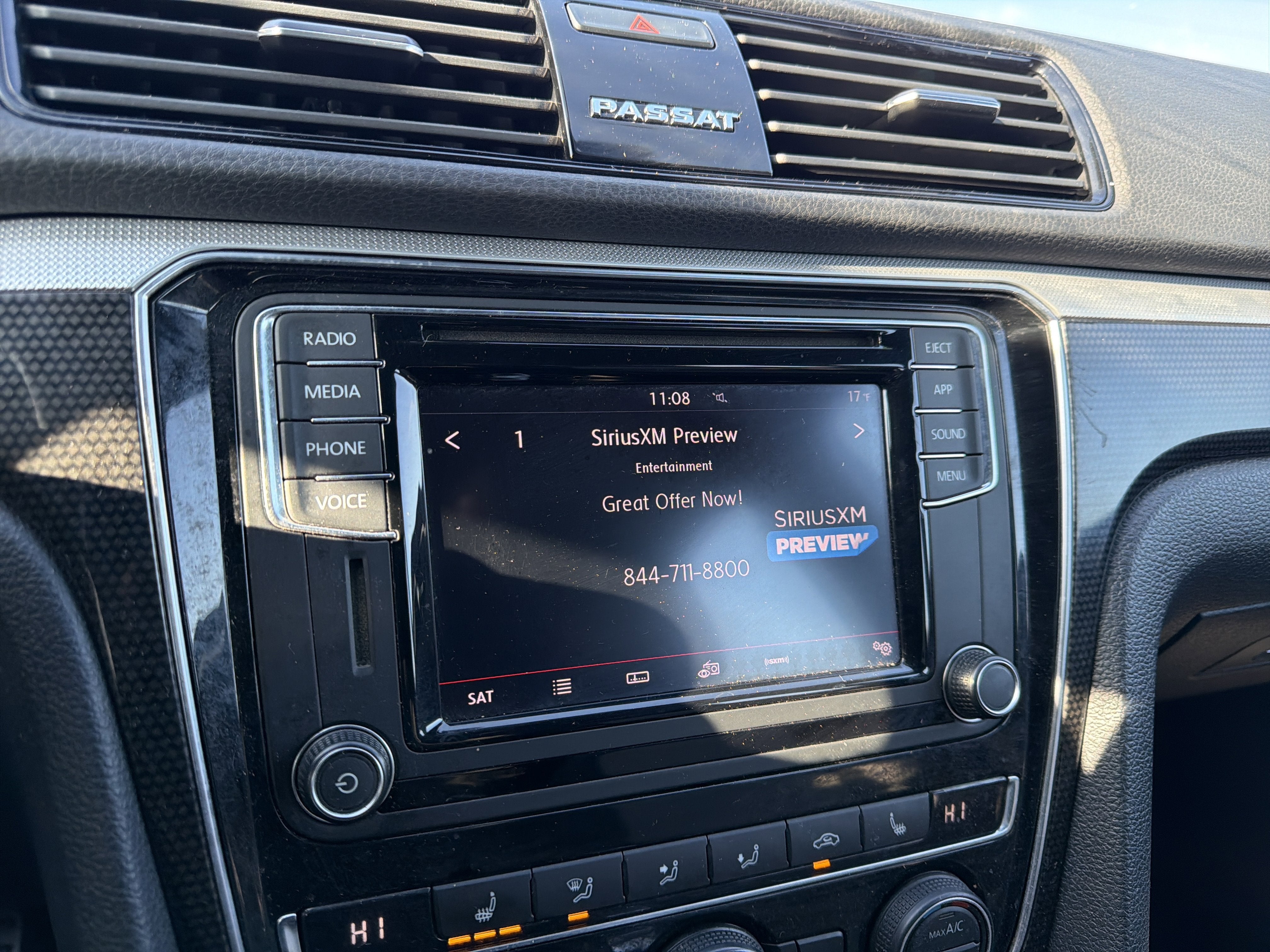 2018 Volkswagen Passat 3.6L V6 GT