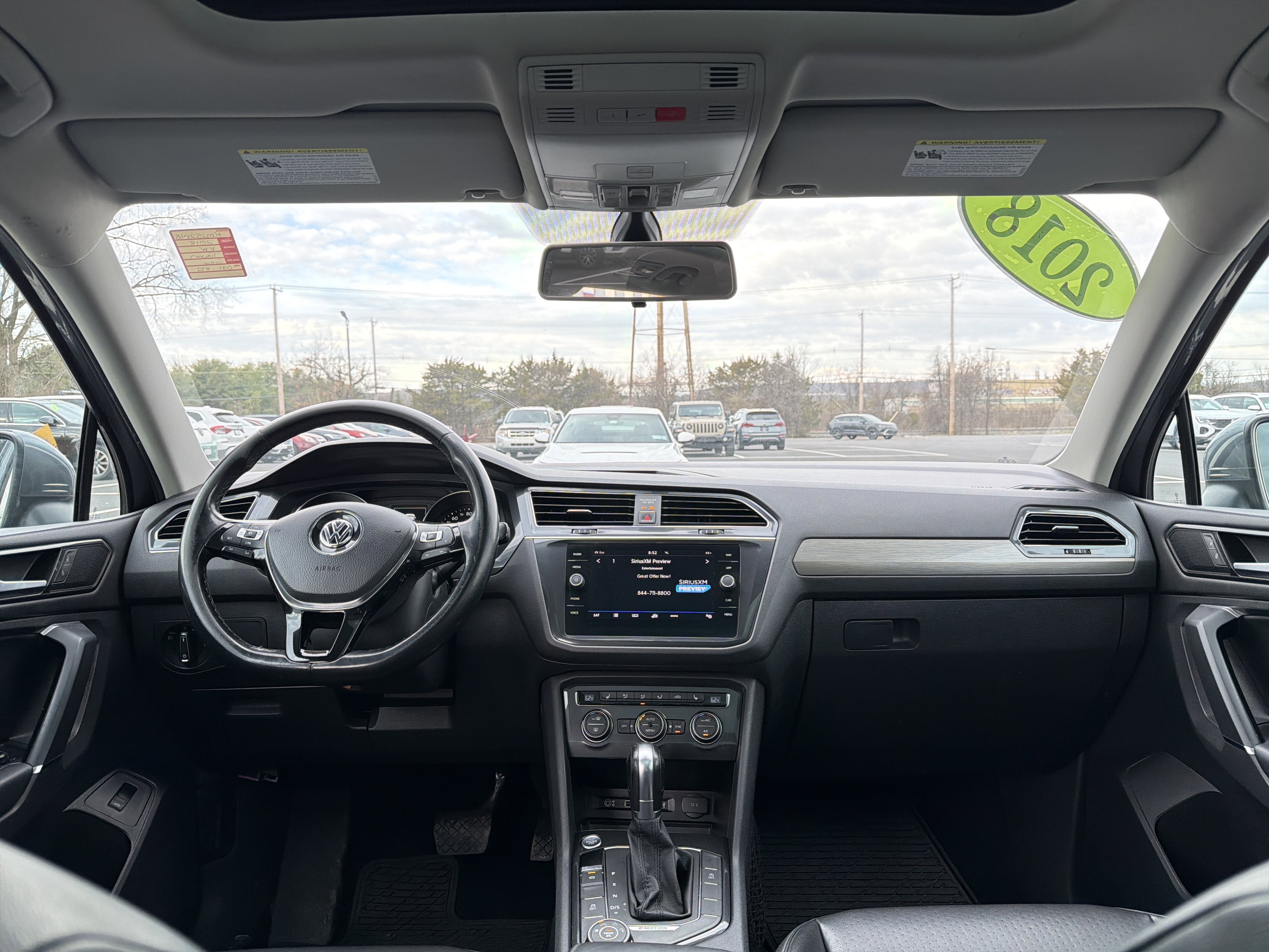 2018 Volkswagen Tiguan 2.0T SEL 4Motion