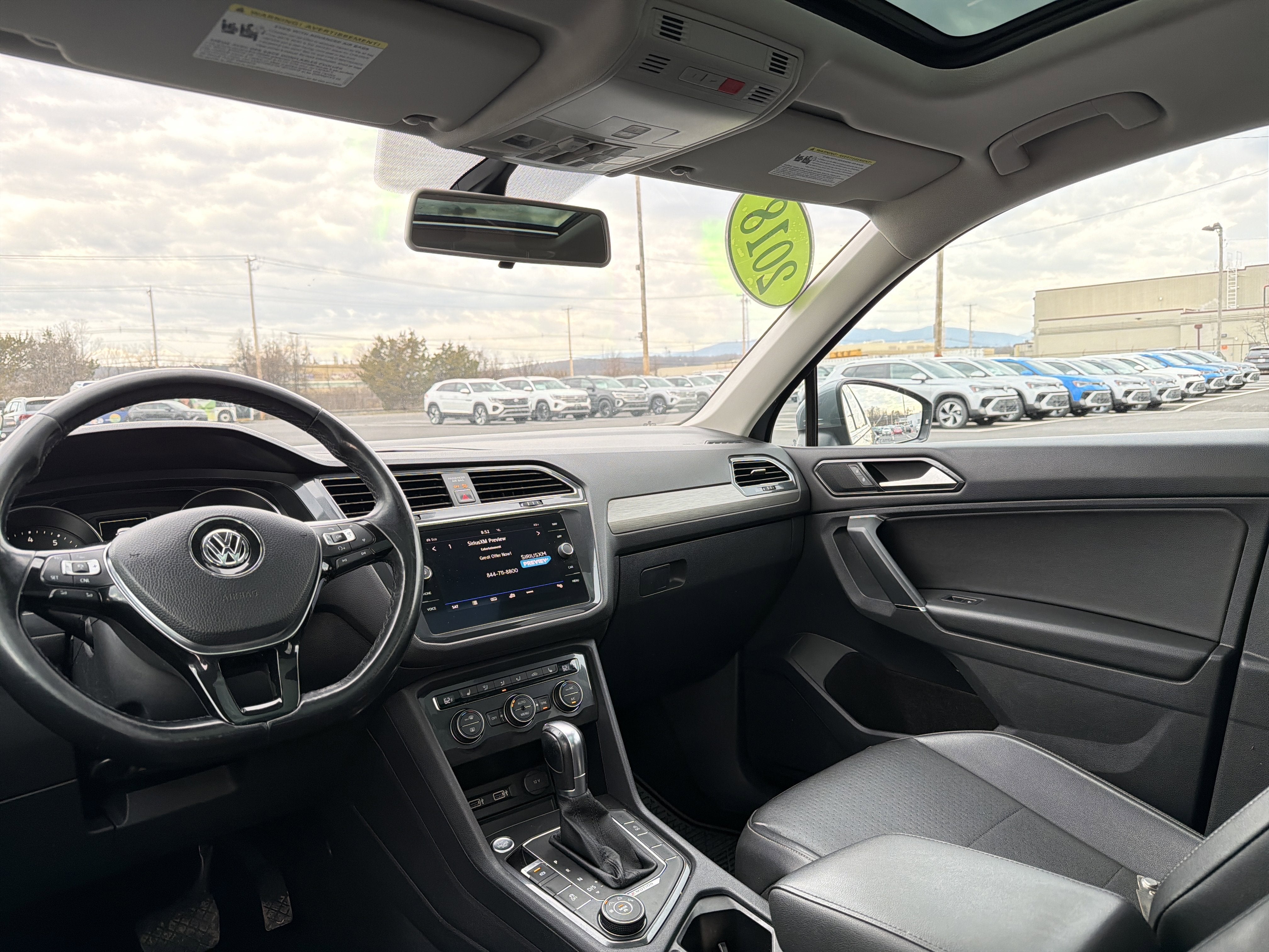 2018 Volkswagen Tiguan 2.0T SEL 4Motion