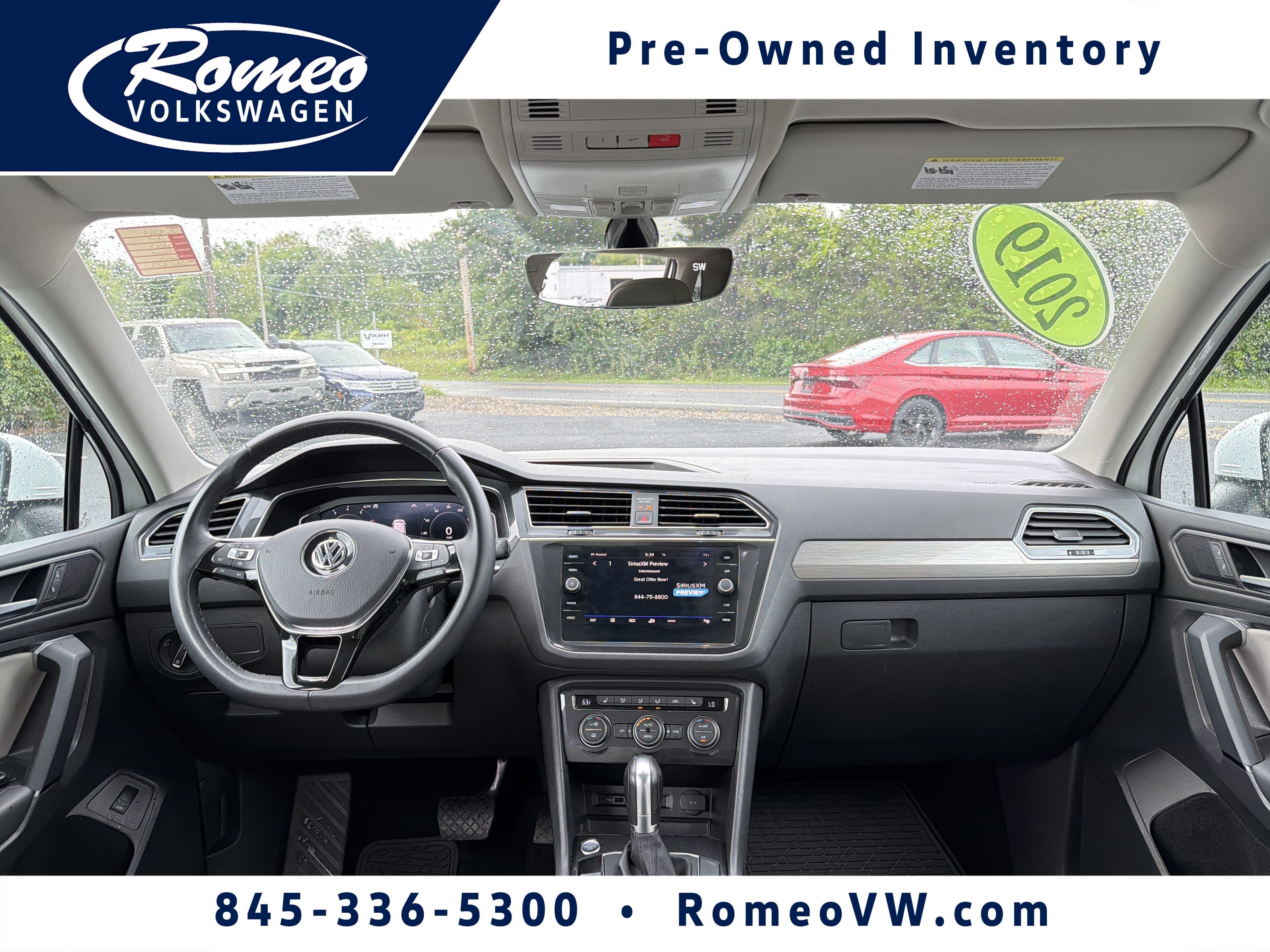 2019 Volkswagen Tiguan 2.0T SEL 4Motion