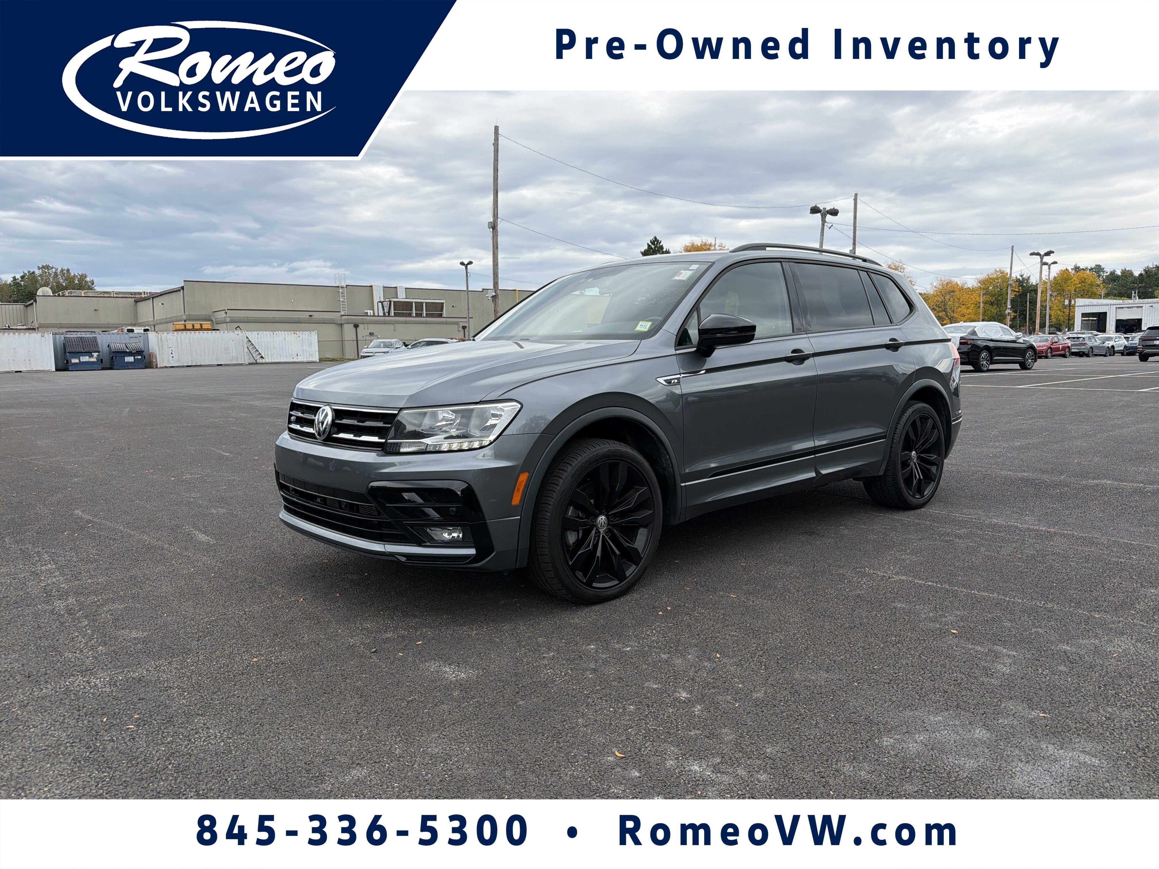 2021 Volkswagen Tiguan 2.0T SE R-Line Black