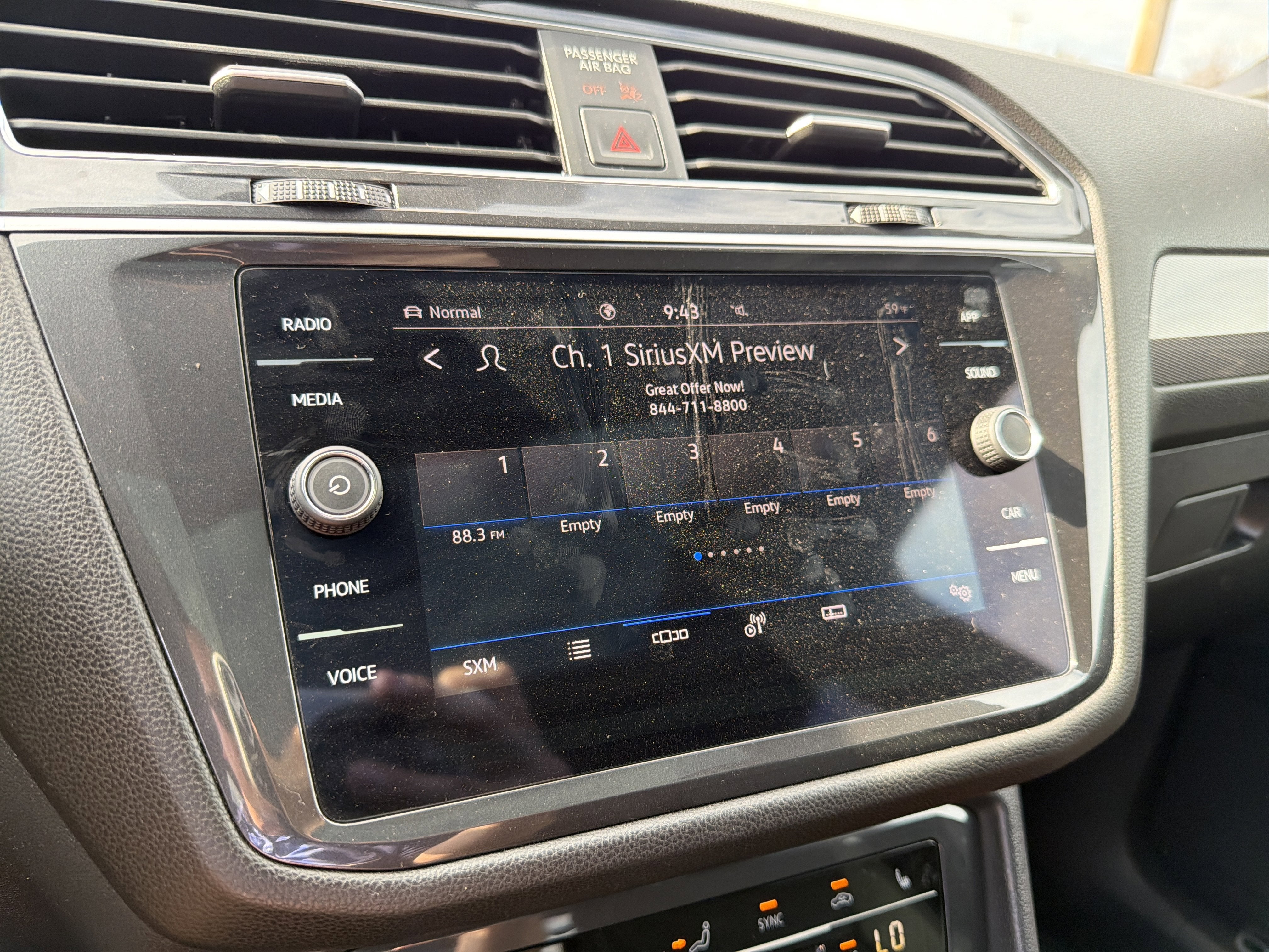 2023 Volkswagen Tiguan 2.0T SE R-Line Black