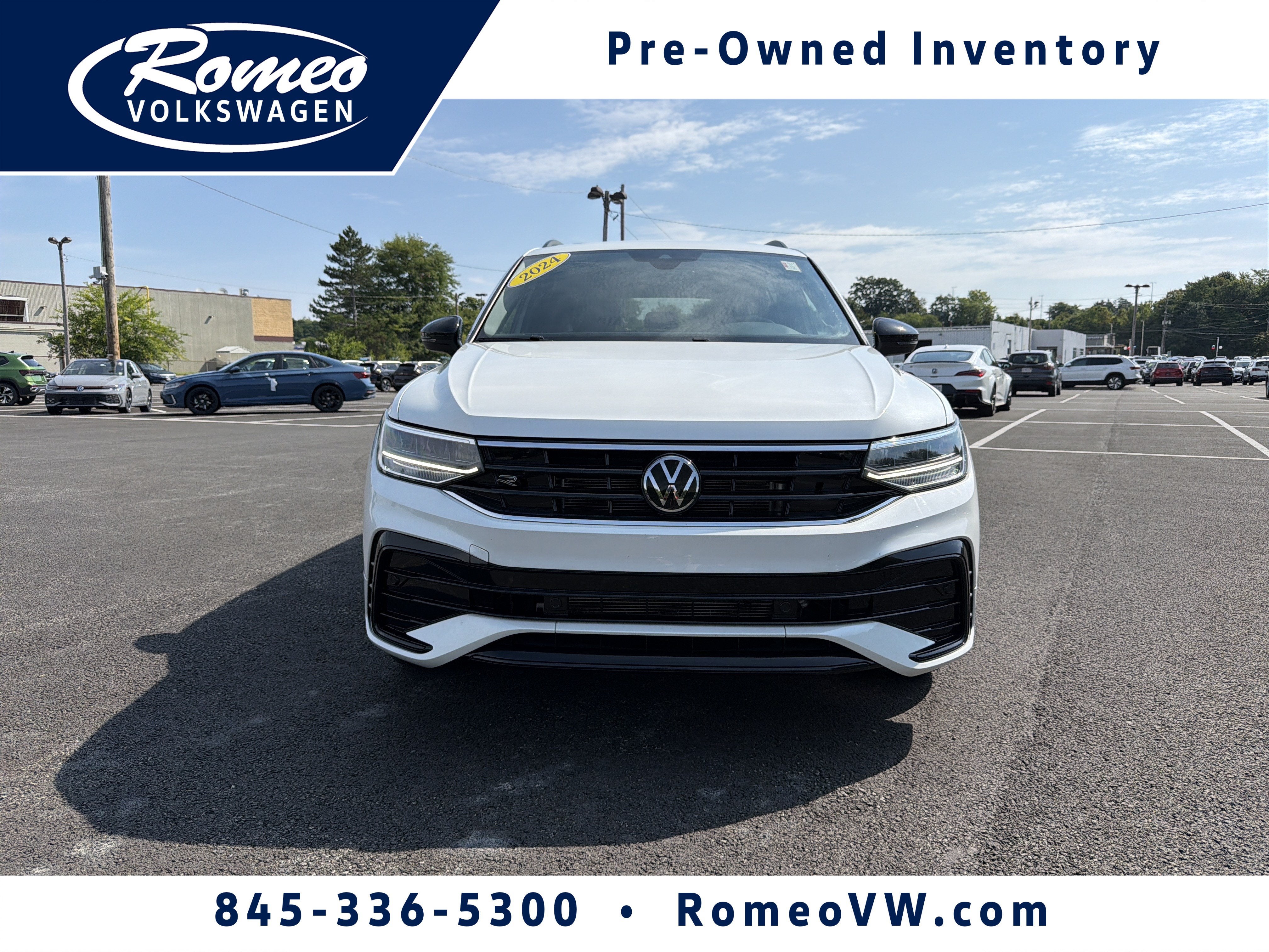 2024 Volkswagen Tiguan 2.0T SE R-Line Black