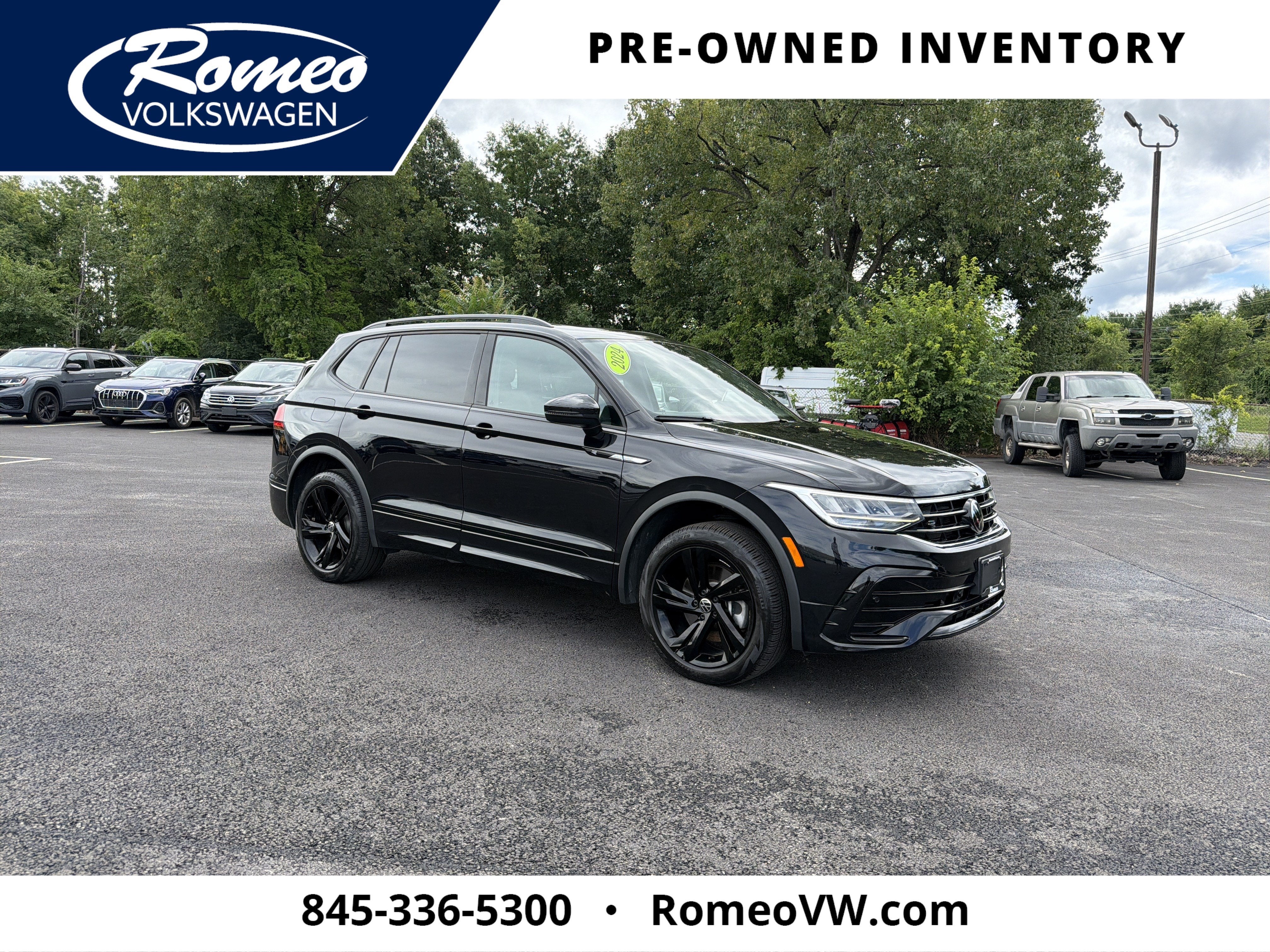 2024 Volkswagen Tiguan 2.0T SE R-Line Black