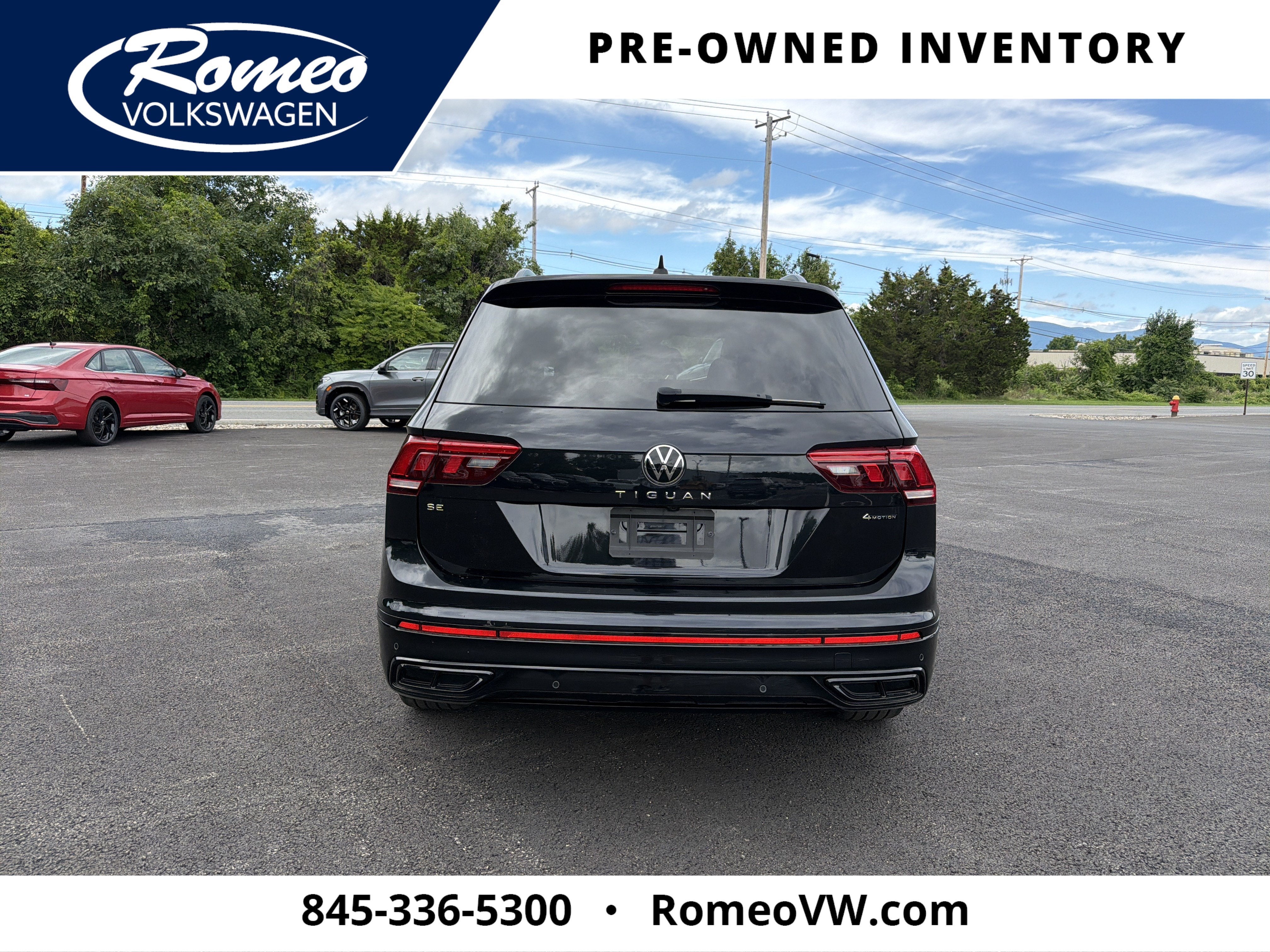 2024 Volkswagen Tiguan 2.0T SE R-Line Black