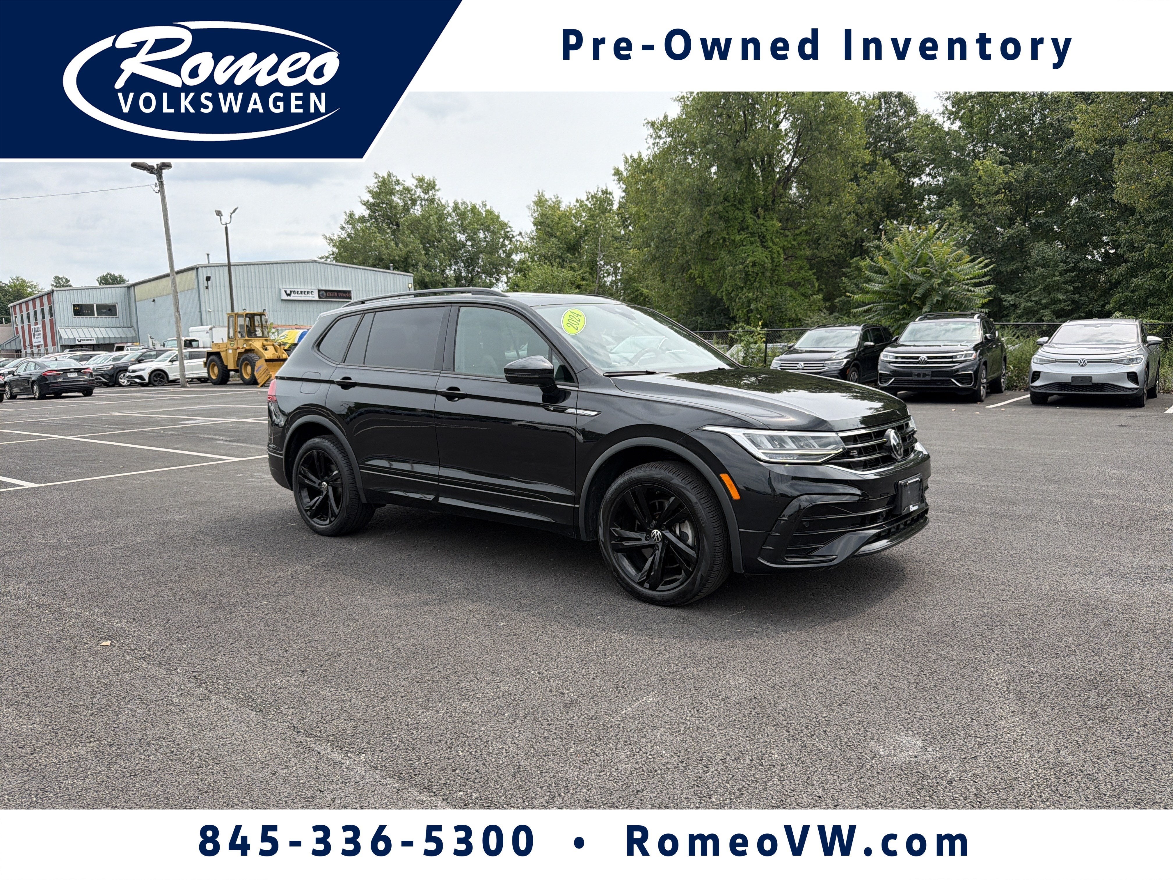 2024 Volkswagen Tiguan 2.0T SE R-Line Black