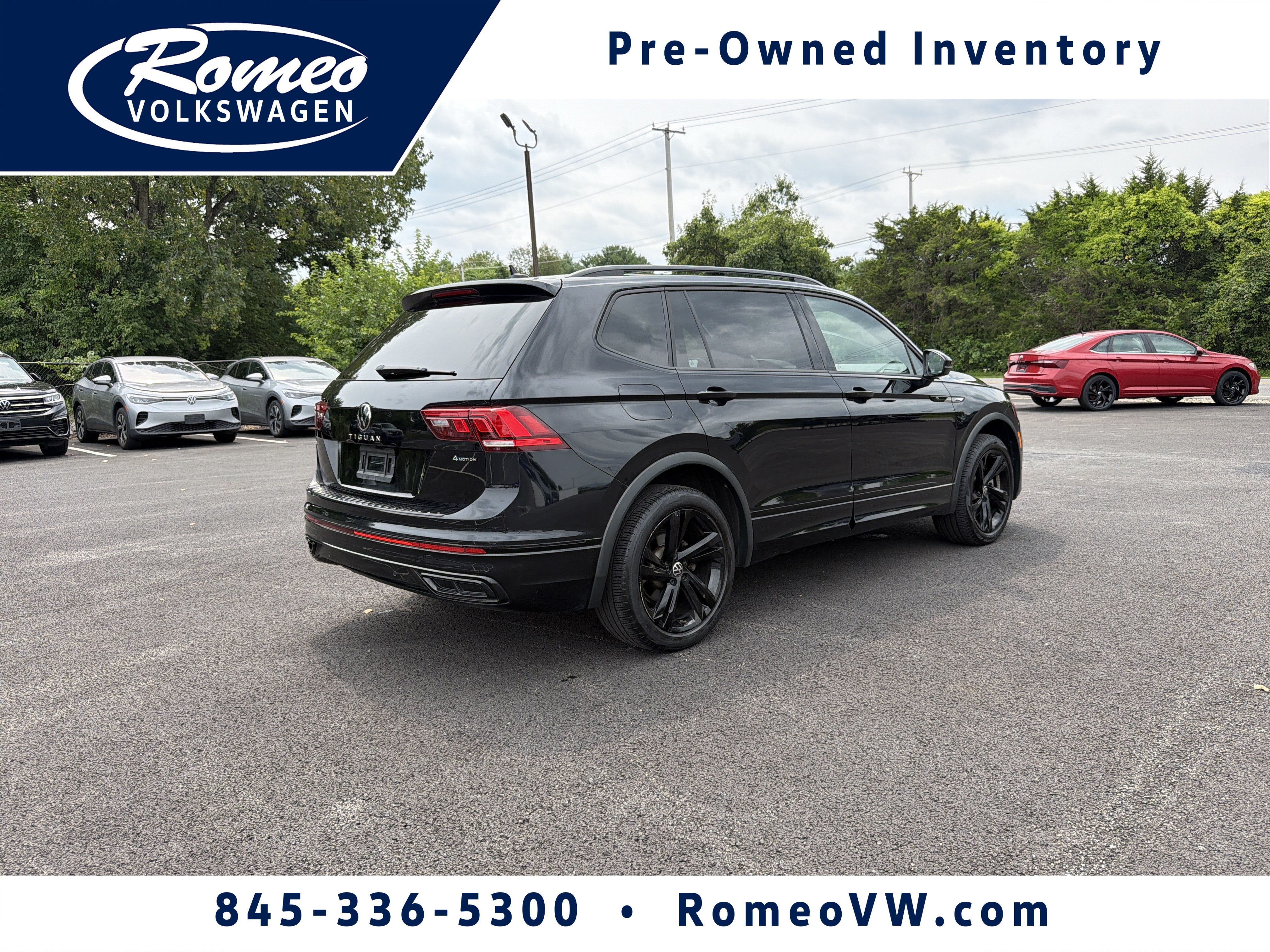 2024 Volkswagen Tiguan 2.0T SE R-Line Black