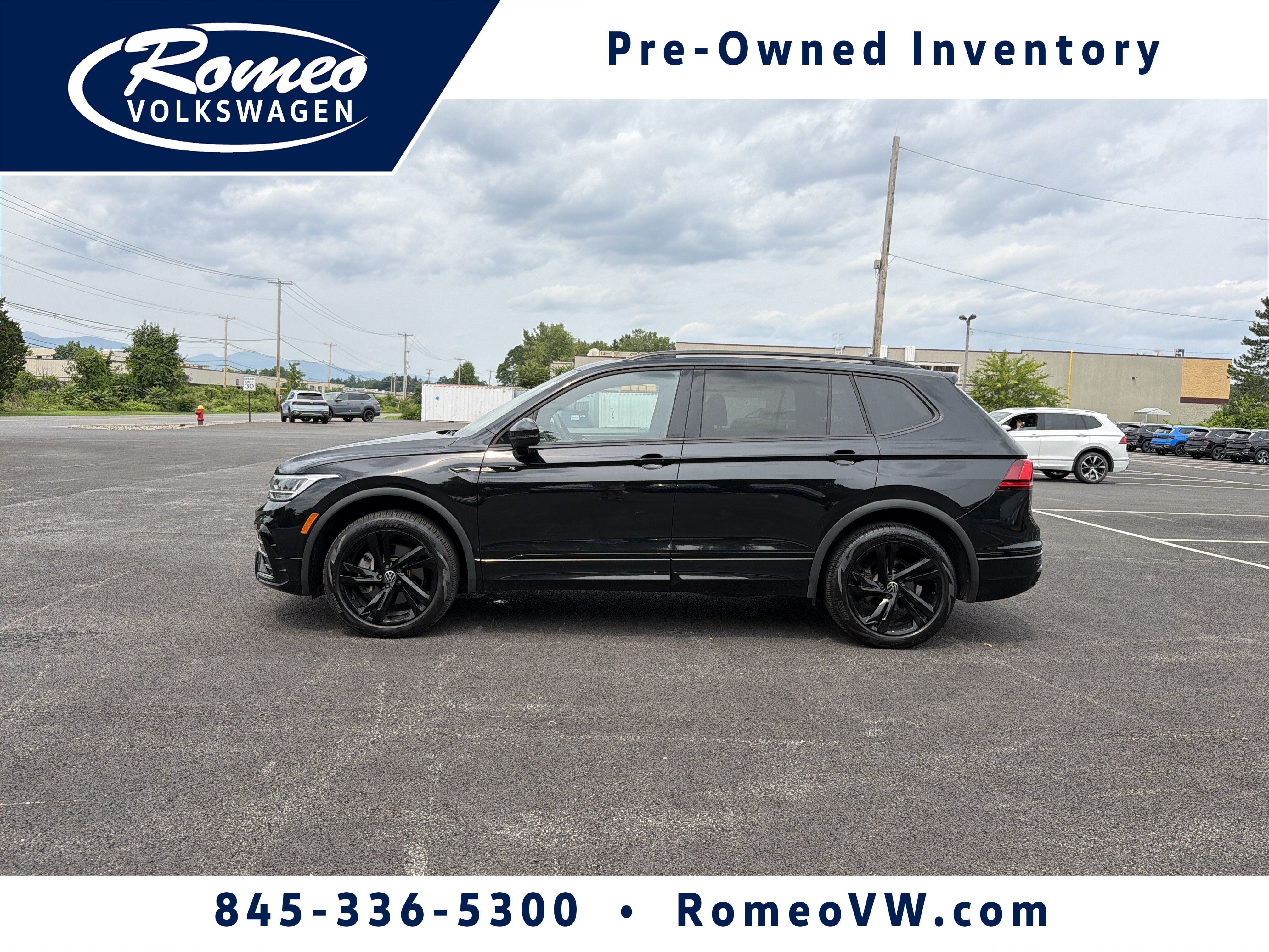 2024 Volkswagen Tiguan 2.0T SE R-Line Black