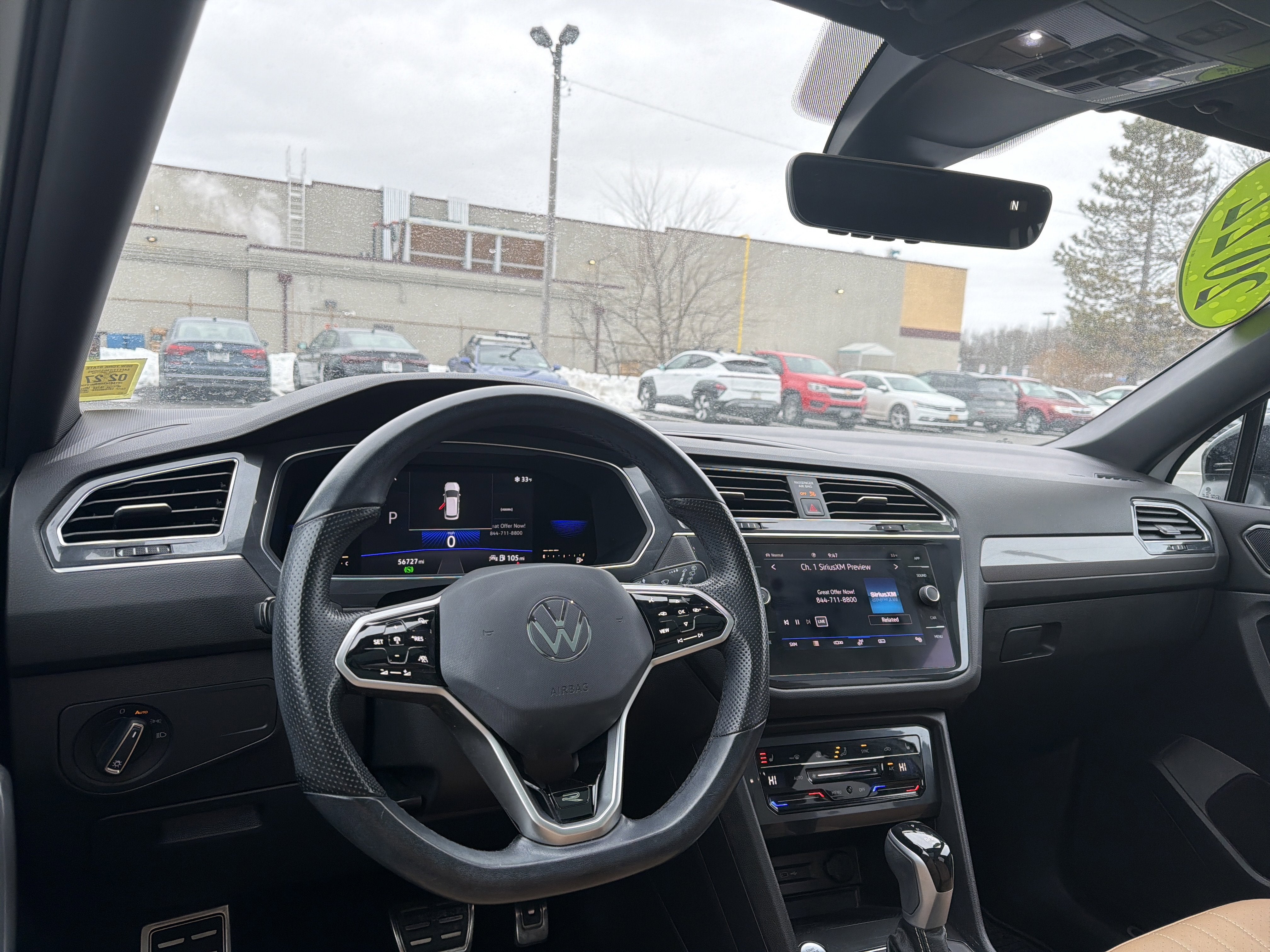 2022 Volkswagen Tiguan 2.0T SE R-Line Black