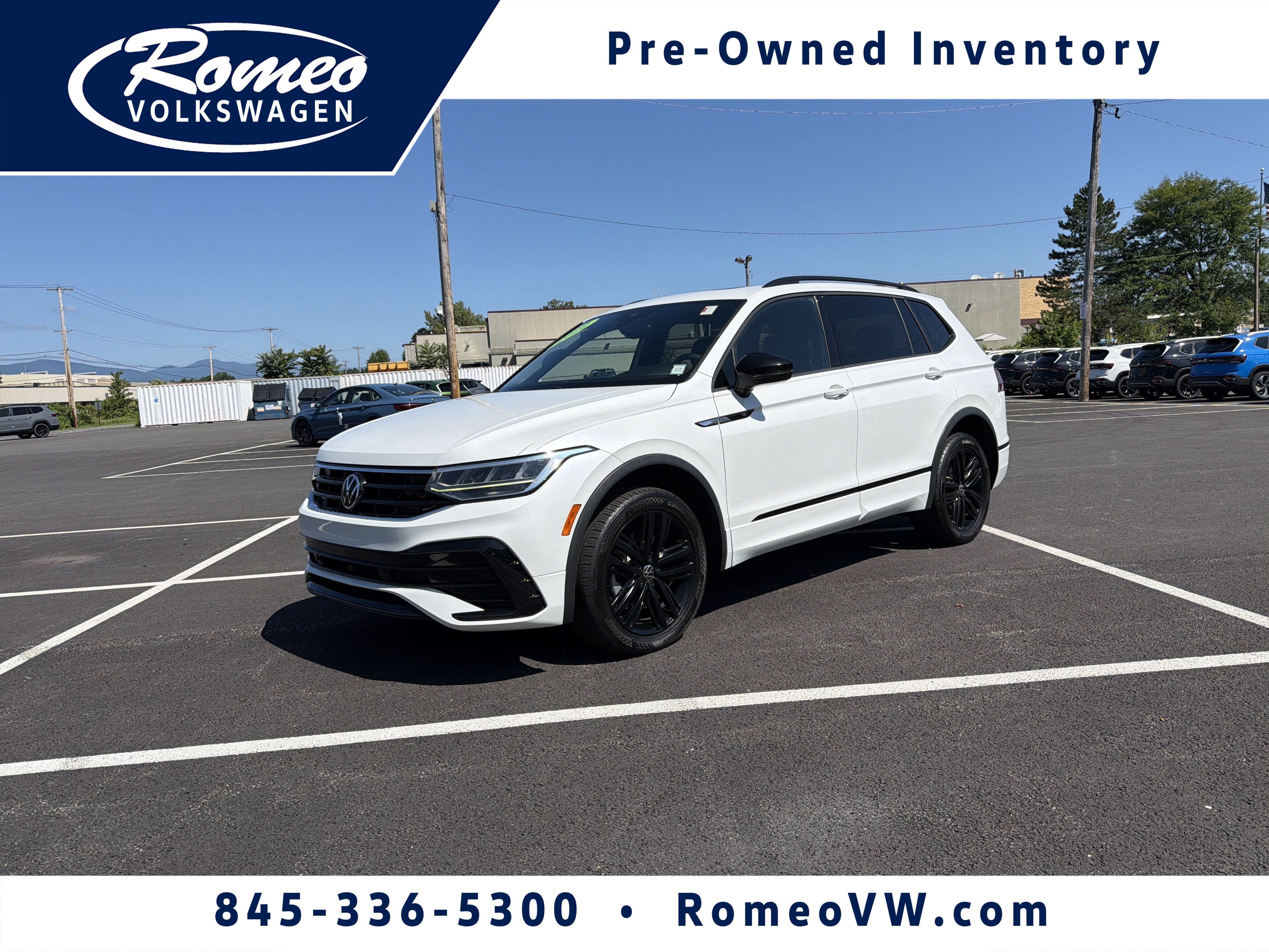 2022 Volkswagen Tiguan 2.0T SE R-Line Black