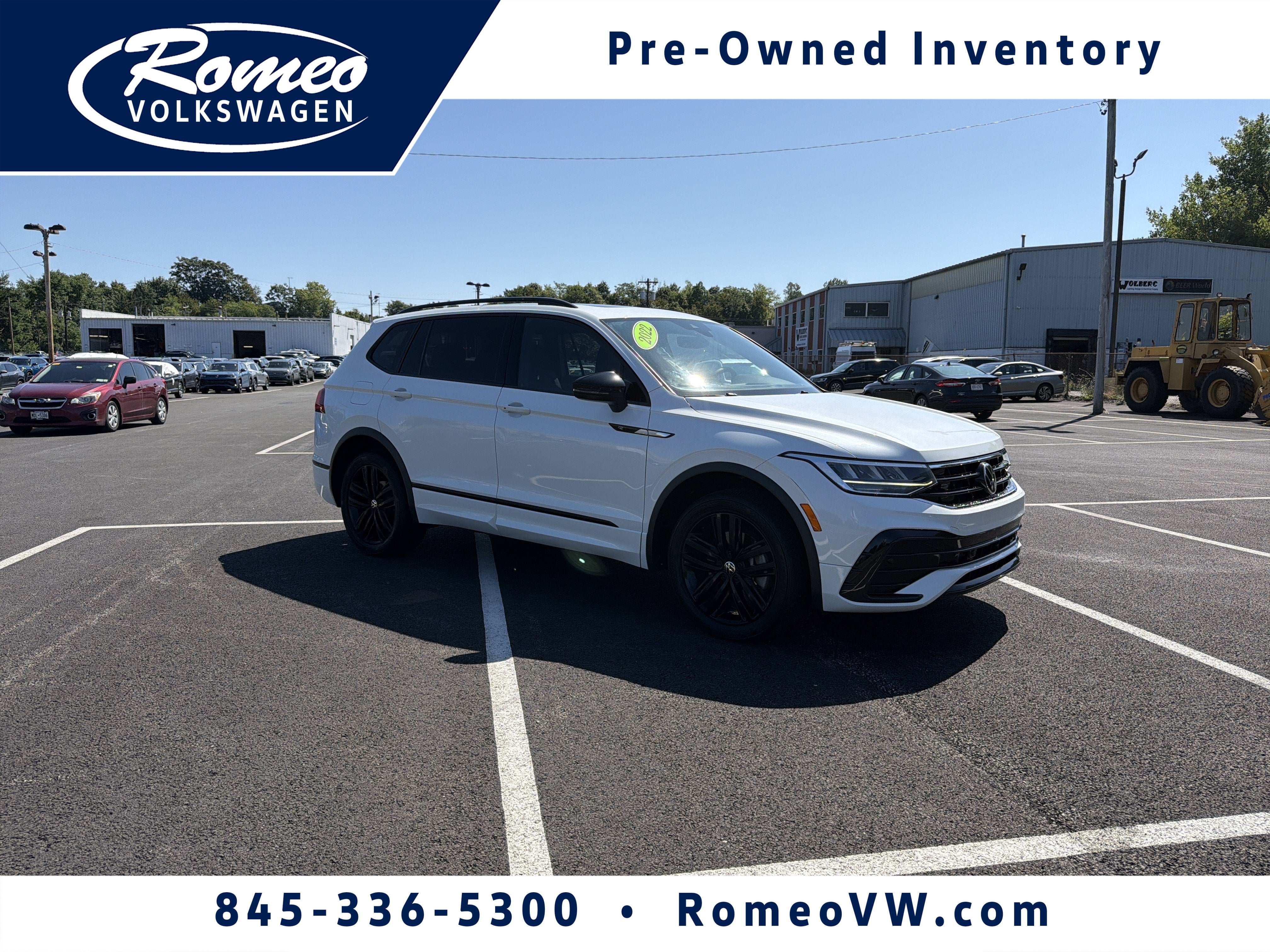 2022 Volkswagen Tiguan 2.0T SE R-Line Black