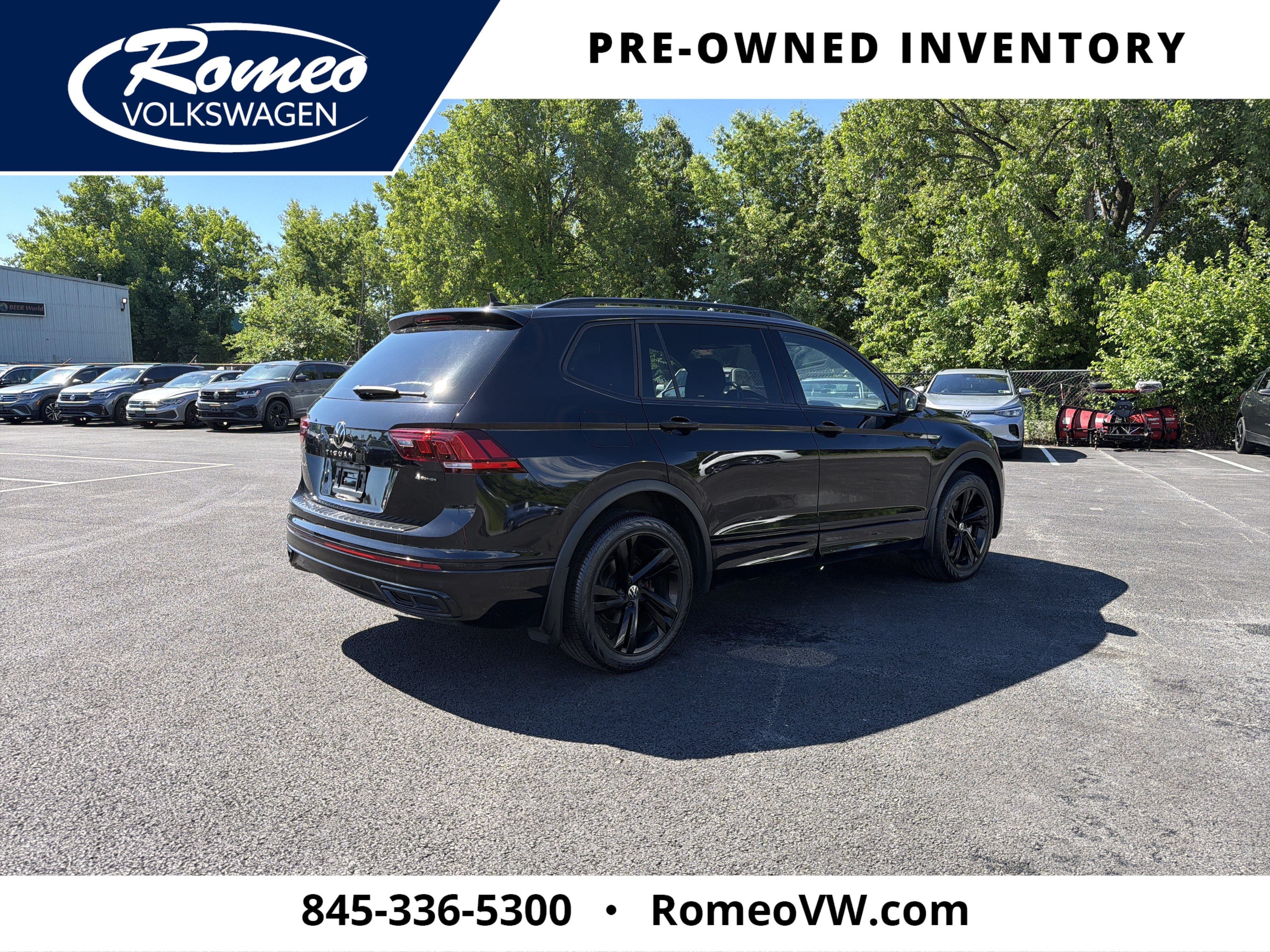 2023 Volkswagen Tiguan 2.0T SE R-Line Black