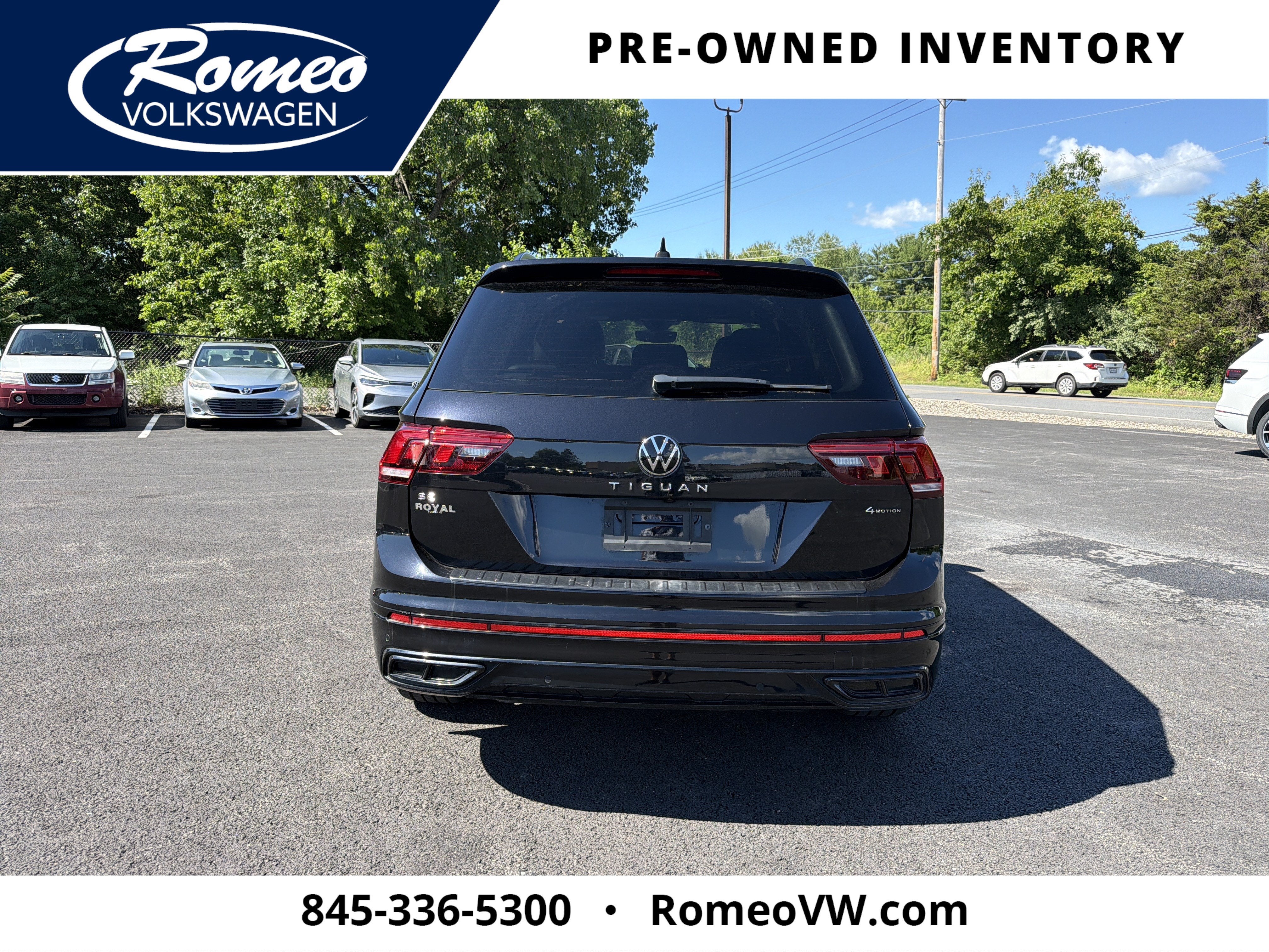 2023 Volkswagen Tiguan 2.0T SE R-Line Black
