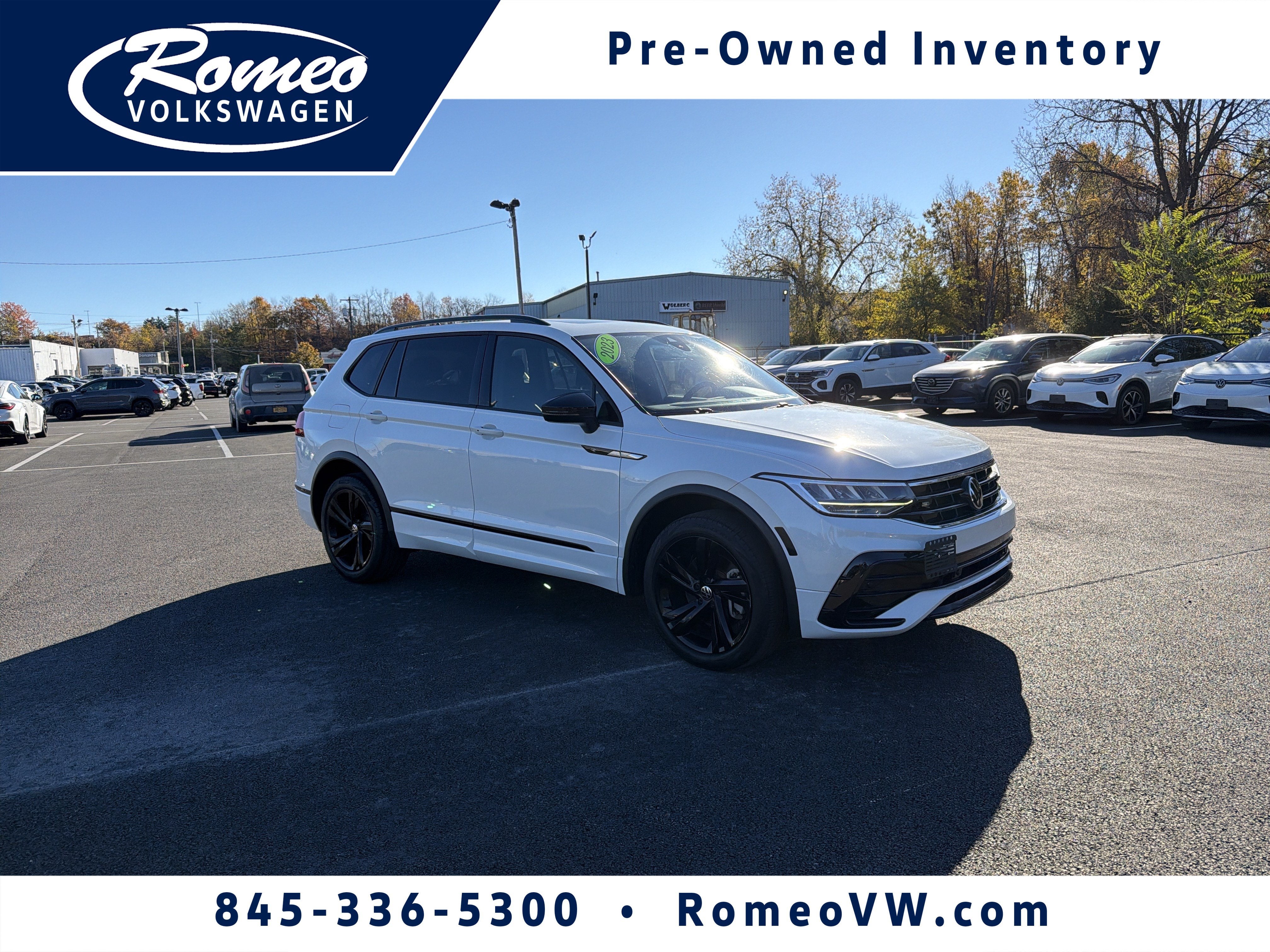 2023 Volkswagen Tiguan 2.0T SE R-Line Black