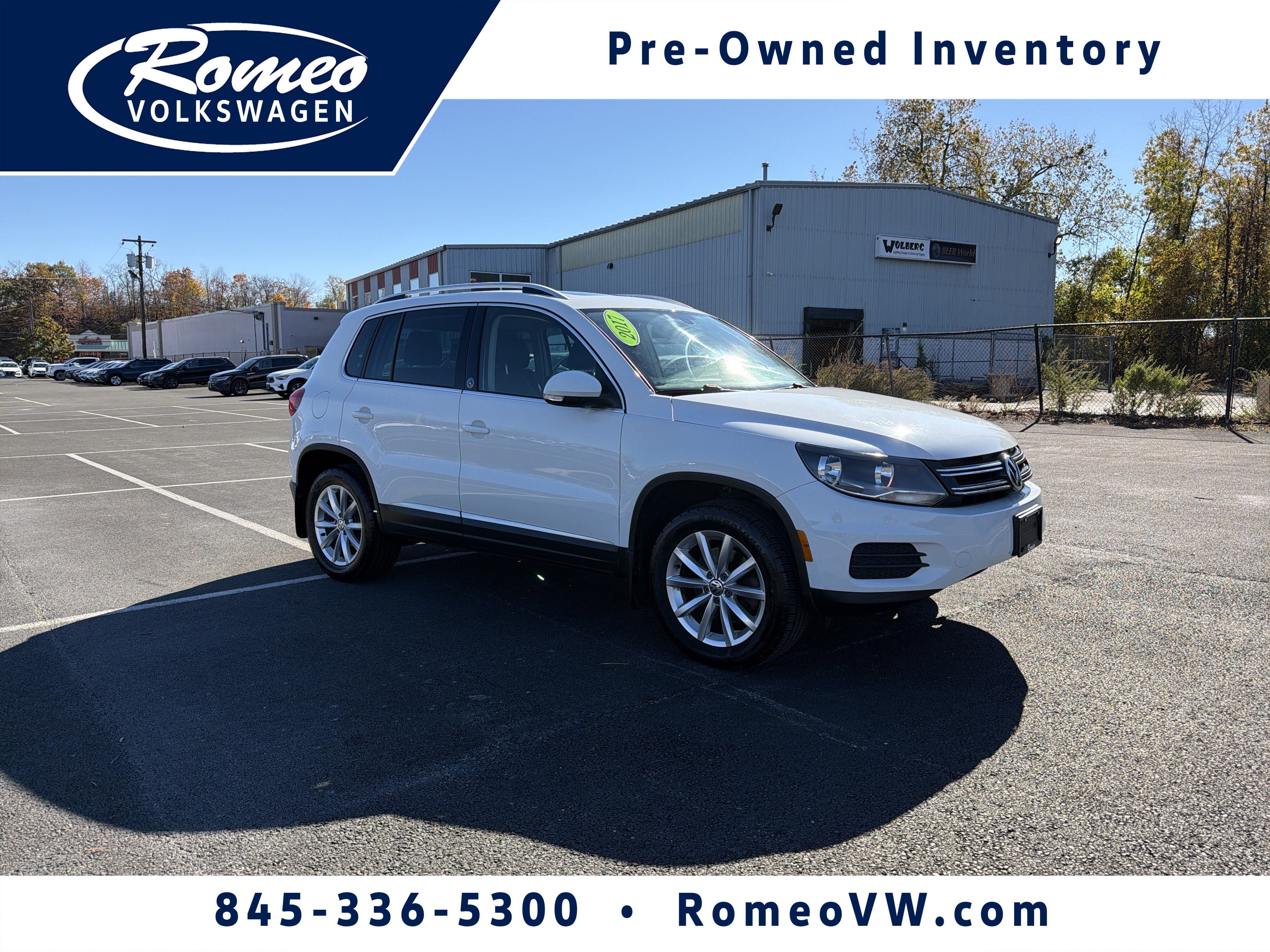 2017 Volkswagen Tiguan 2.0T Wolfsburg Edition 4Motion